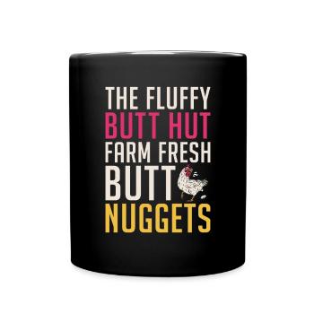Chicken Gifts Chicken Owner - Full Colour Mug - black - Front