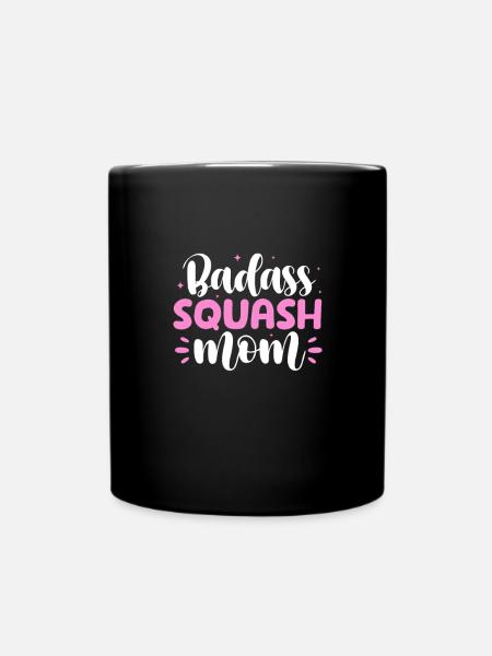 Squash Mutter - Tasse einfarbig - Schwarz