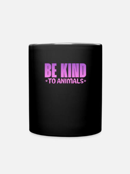 Tierrettung - Tasse einfarbig - Schwarz