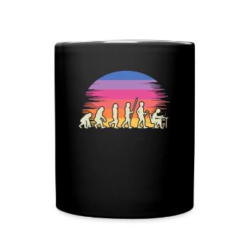 Evolution Gamer avec ordinateur portable Gaming Evolution - Mug uni - noir - Devant
