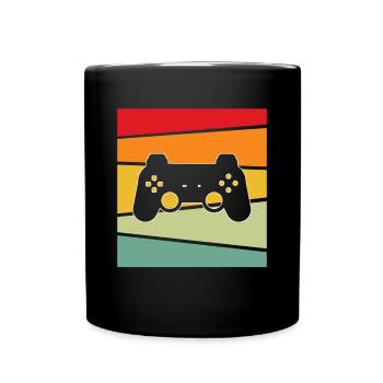 Gaming Retro - Full Colour Mug - black - Front