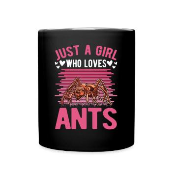 Fourmis Filles Fourmis Ferme Fourmis de feu - Mug uni - noir - Devant