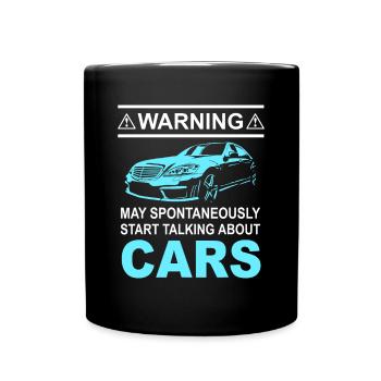 Lustige Auto Autos Ingenieur Mechaniker Liebhaber-Geschenk Männer B - Tasse einfarbig - Schwarz - Vorne