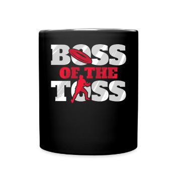 Ultimate Frisbee & Disc Golf Frisbee Design - Tasse einfarbig - Schwarz - Vorne
