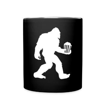 Popcorn - Tasse einfarbig - Schwarz - Vorne