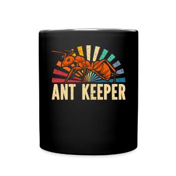 Ameisenhalter Insekten-Entomologie Zukunft Entomologe - Tasse einfarbig - Schwarz - Vorne
