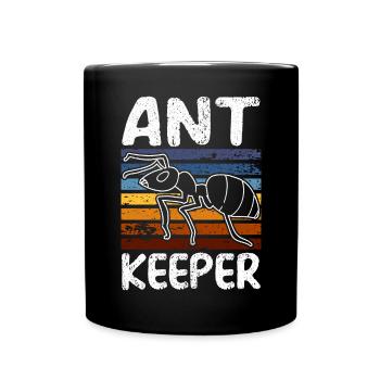 Ameisenhalter Insekten-Entomologie Zukunft Entomologe - Tasse einfarbig - Schwarz - Vorne