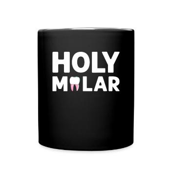 Saint Molar. Orthodontics - Full Colour Mug - black - Front