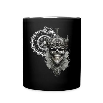 Vikings Rune nordique Vikings Valhalla Vikings - Mug uni - noir - Devant