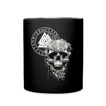 Vikings Rune nordique Vikings Valhalla Vikings - Mug uni - noir - Devant