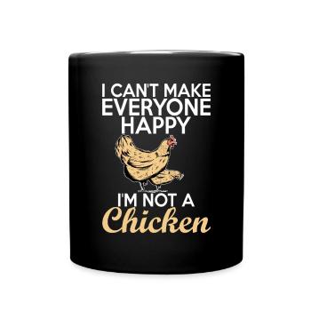 Chicken Gifts Chicken Owner - Full Colour Mug - black - Front