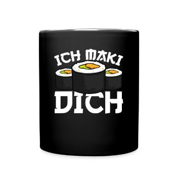 I maki you - Full Colour Mug - black - Front