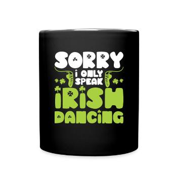Irish Dance - Full Colour Mug - black - Front