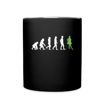 Irish Dance - Full Colour Mug - black - Front