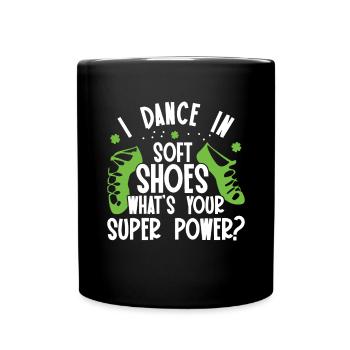 Irish Dance - Full Colour Mug - black - Front