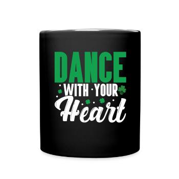 Irish Dance - Full Colour Mug - black - Front