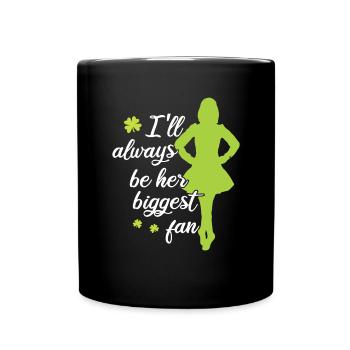 Irish Dance - Full Colour Mug - black - Front