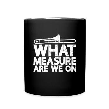 Trombone - Full Colour Mug - black - Front