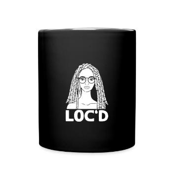 C’est The Locs For Me - Afro Hair Black American - Mug uni - noir - Devant