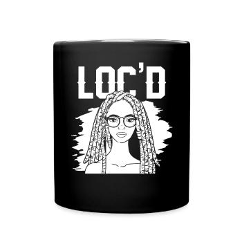 C’est The Locs For Me - Afro Hair Black American - Mug uni - noir - Devant