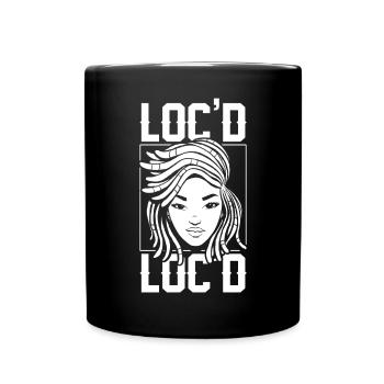 C’est The Locs For Me - Afro Hair Black American - Mug uni - noir - Devant