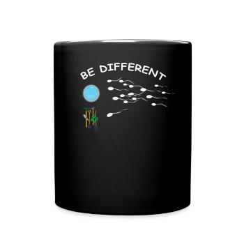 Gardener Accessories Garden Motif - Full Colour Mug - black - Front