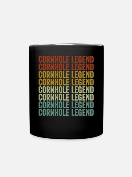 Cornhole Legend Cornhole Player Cornhole Master - Mug uni - noir