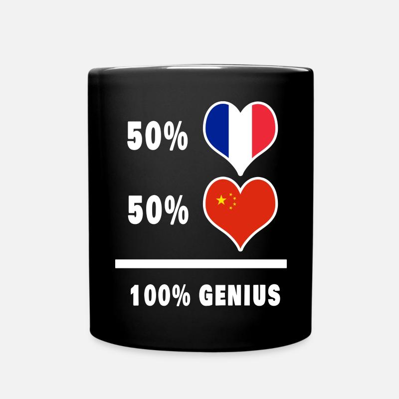 France et Vietnam 100% design génial - Mug uni - noir