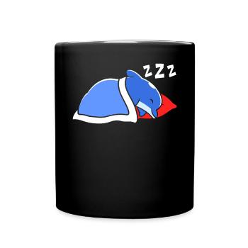 Dolphin Lover Marine Biology Animal sous-marin - Mug uni - noir - Devant