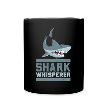 Taucher Tauchen Design Schnorcheln - Tasse einfarbig - Schwarz - Vorne