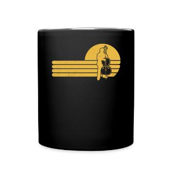 Double bass Double bass player Double bass player - Full Colour Mug - black - Front