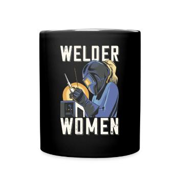 Welder outfit for welders - Full Colour Mug - black - Front