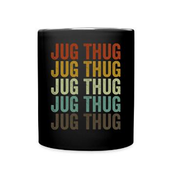 Krug Thug Vet Tech Krug Thug Vet Assistant - Full Colour Mug - black - Front