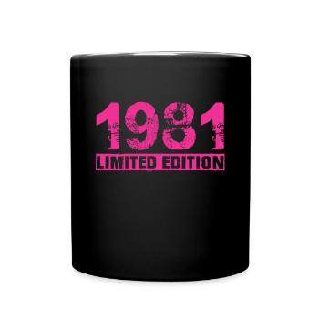 Édition limitée 1981 - Mug uni - noir - Devant