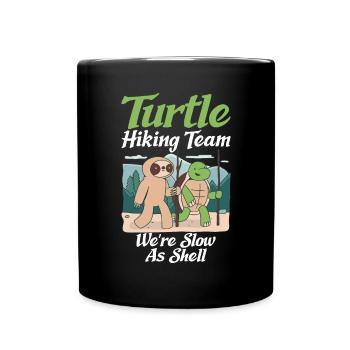 Turtle Owner Gift Turtle Lover - Full Colour Mug - black - Front