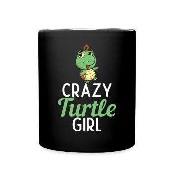 Turtle Owner Gift Turtle Lover - Full Colour Mug - black - Front