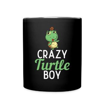 Turtle Owner Gift Turtle Lover - Full Colour Mug - black - Front