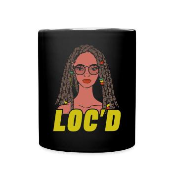 C’est The Locs For Me - Afro Hair Black American - Mug uni - noir - Devant