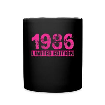 Limited Edition 1986 - Full Colour Mug - black - Front