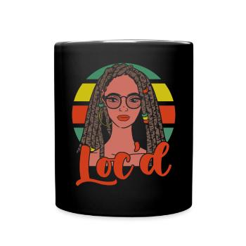 C’est The Locs For Me - Afro Hair Black American - Mug uni - noir - Devant
