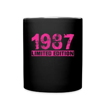 Limited Edition 1987 - Tasse einfarbig - Schwarz - Vorne
