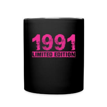 Limited Edition 1991 - Full Colour Mug - black - Front