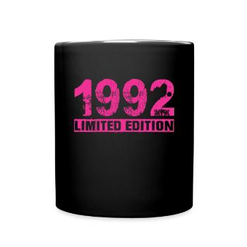 Limited Edition 1992 - Full Colour Mug - black - Front