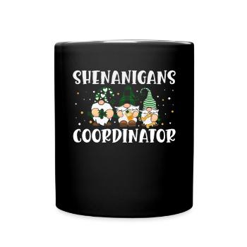 Coordonnatrice de Shenanigan’s de Merry St. Patrick’s - Mug uni - noir - Devant