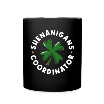 Coordonnatrice de Shenanigan’s de Merry St. Patrick’s - Mug uni - noir - Devant