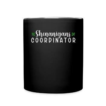 Coordonnatrice de Shenanigan’s de Merry St. Patrick’s - Mug uni - noir - Devant