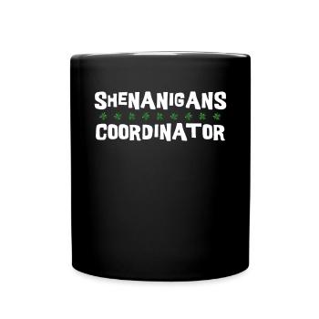 Coordonnatrice de Shenanigan’s de Merry St. Patrick’s - Mug uni - noir - Devant