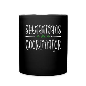 Coordonnatrice de Shenanigan’s de Merry St. Patrick’s - Mug uni - noir - Devant