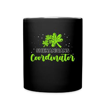 Coordonnatrice de Shenanigan’s de Merry St. Patrick’s - Mug uni - noir - Devant