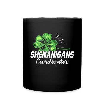 Coordonnatrice de Shenanigan’s de Merry St. Patrick’s - Mug uni - noir - Devant